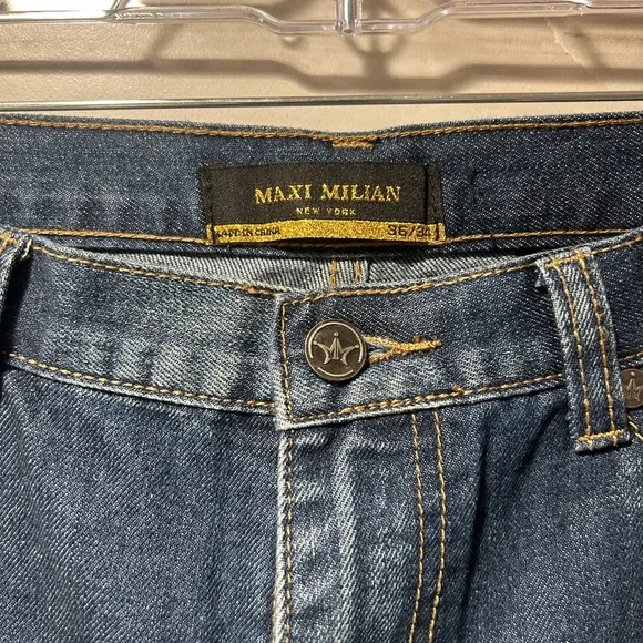 Maxi Milian New York Distressed Jeans Men’s 36/34 - Picture 3 of 11